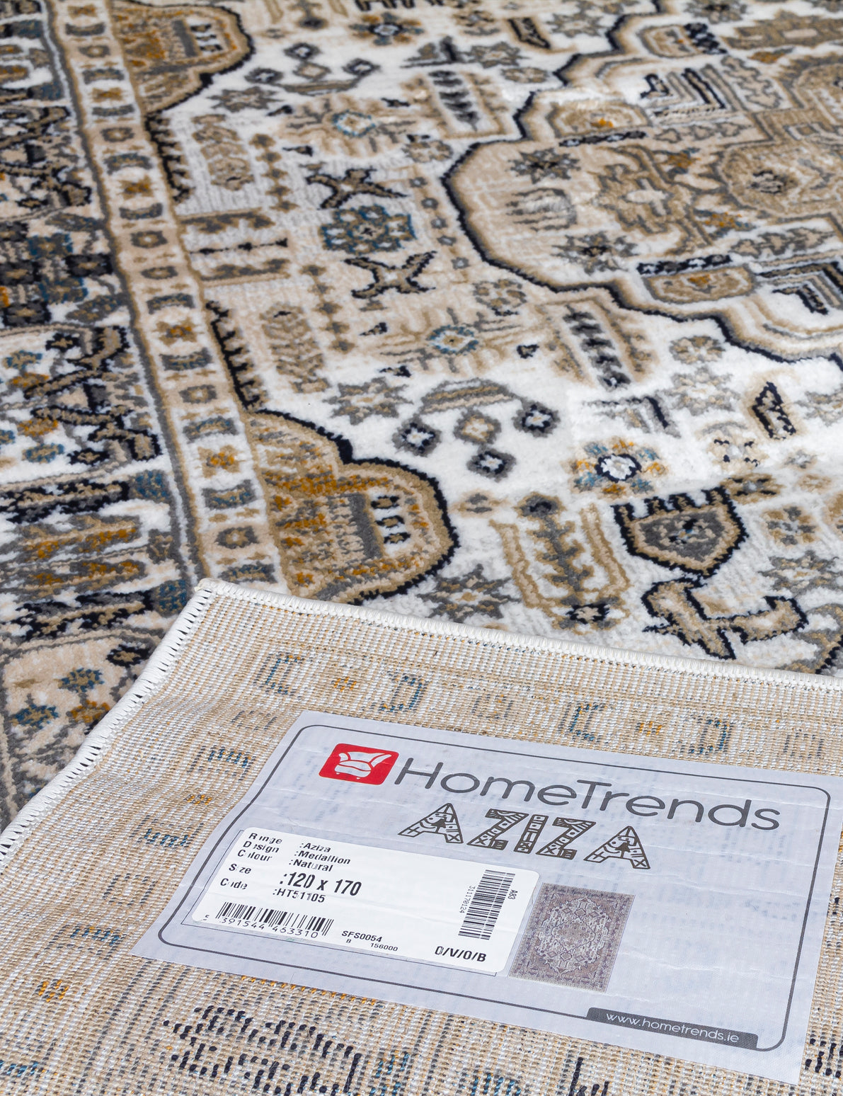 Aziza Medallion - Natural rug, photo 13