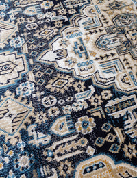 Aziza Medallion - Navy rug, photo 6
