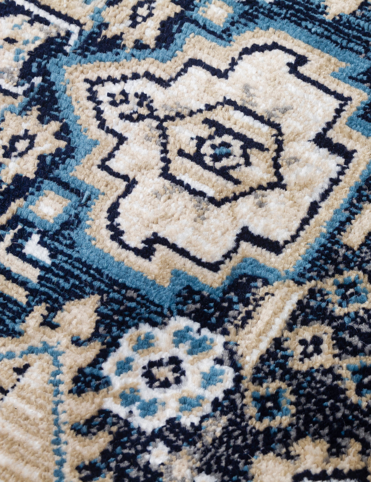 Aziza Medallion - Navy rug, photo 7