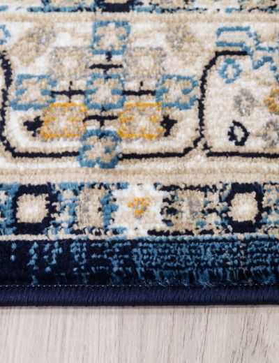 Aziza Medallion - Navy