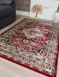 Aziza Medallion - Red