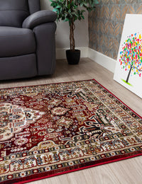 Aziza Medallion - Red rug, 160 x 220 cm size