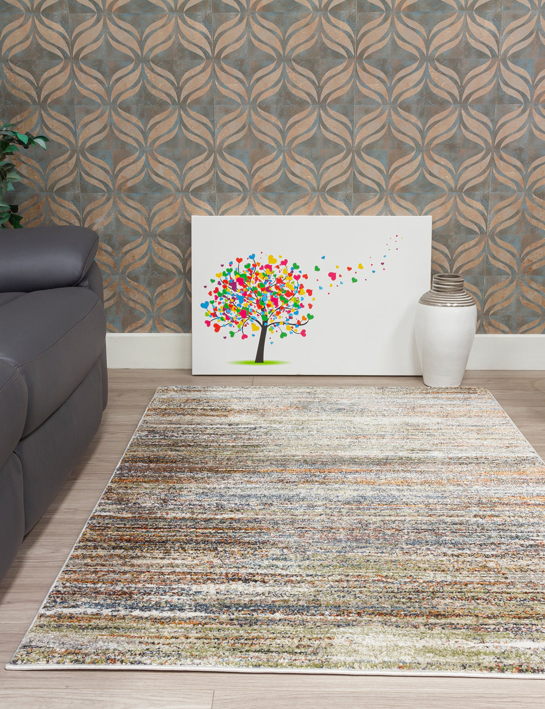 Verdi Brushstrokes rug from The Mattress Store Ireland