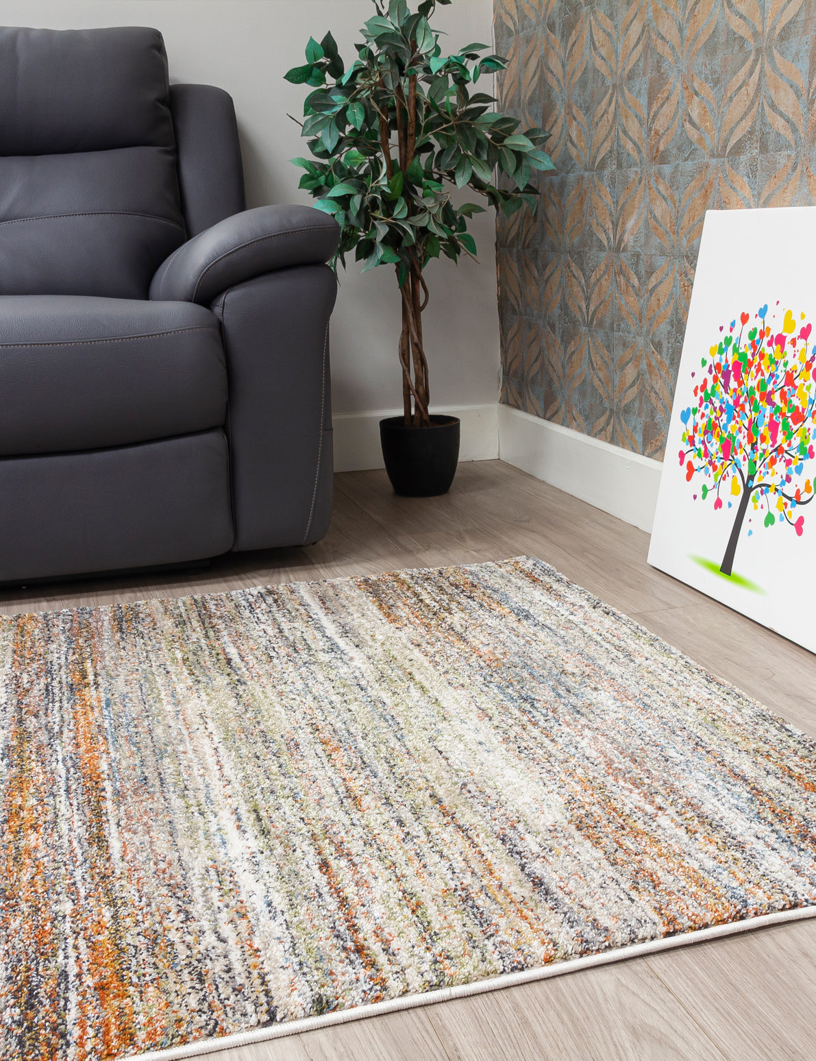 Verdi Brushstrokes rug, 160 x 220 cm size
