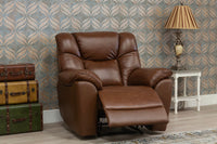 Oscar Tan leather sofa, photo 7