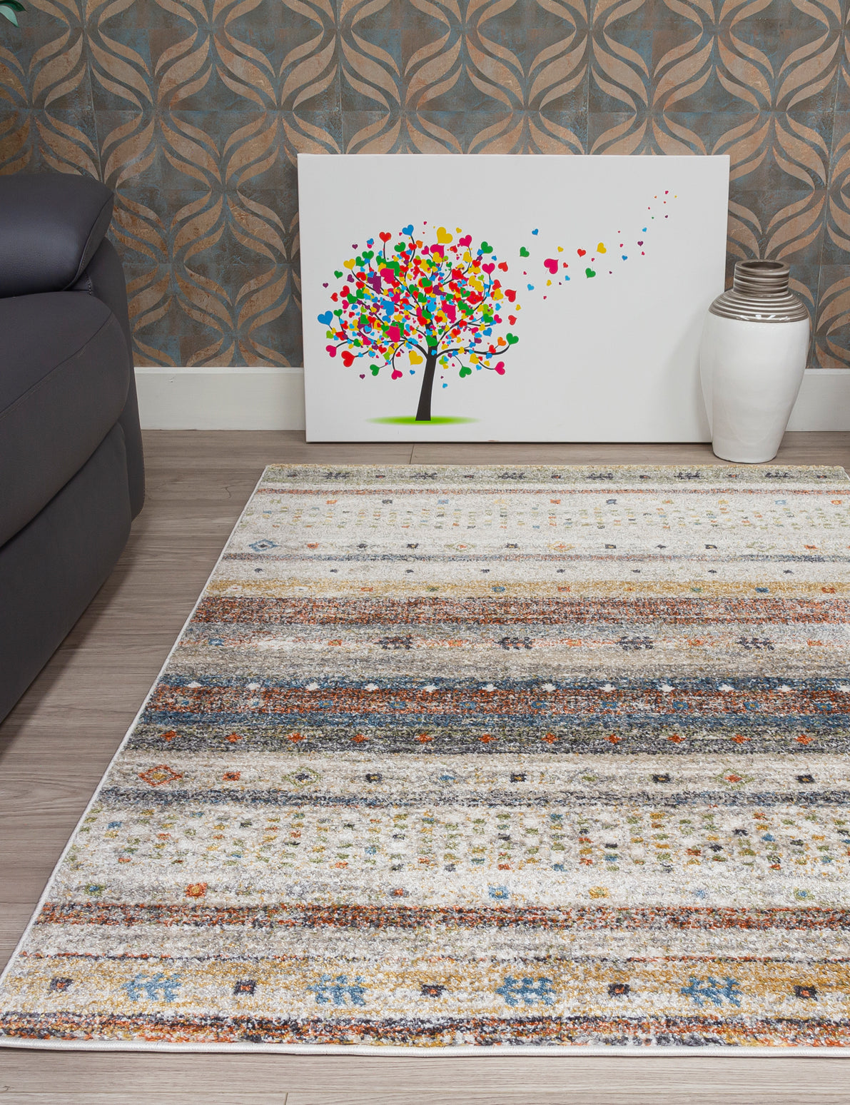 Verdi Eden rug, 80 x 150 cm size