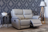 Pandora Half Leather - Pearl Grey corner sofa, photo 3