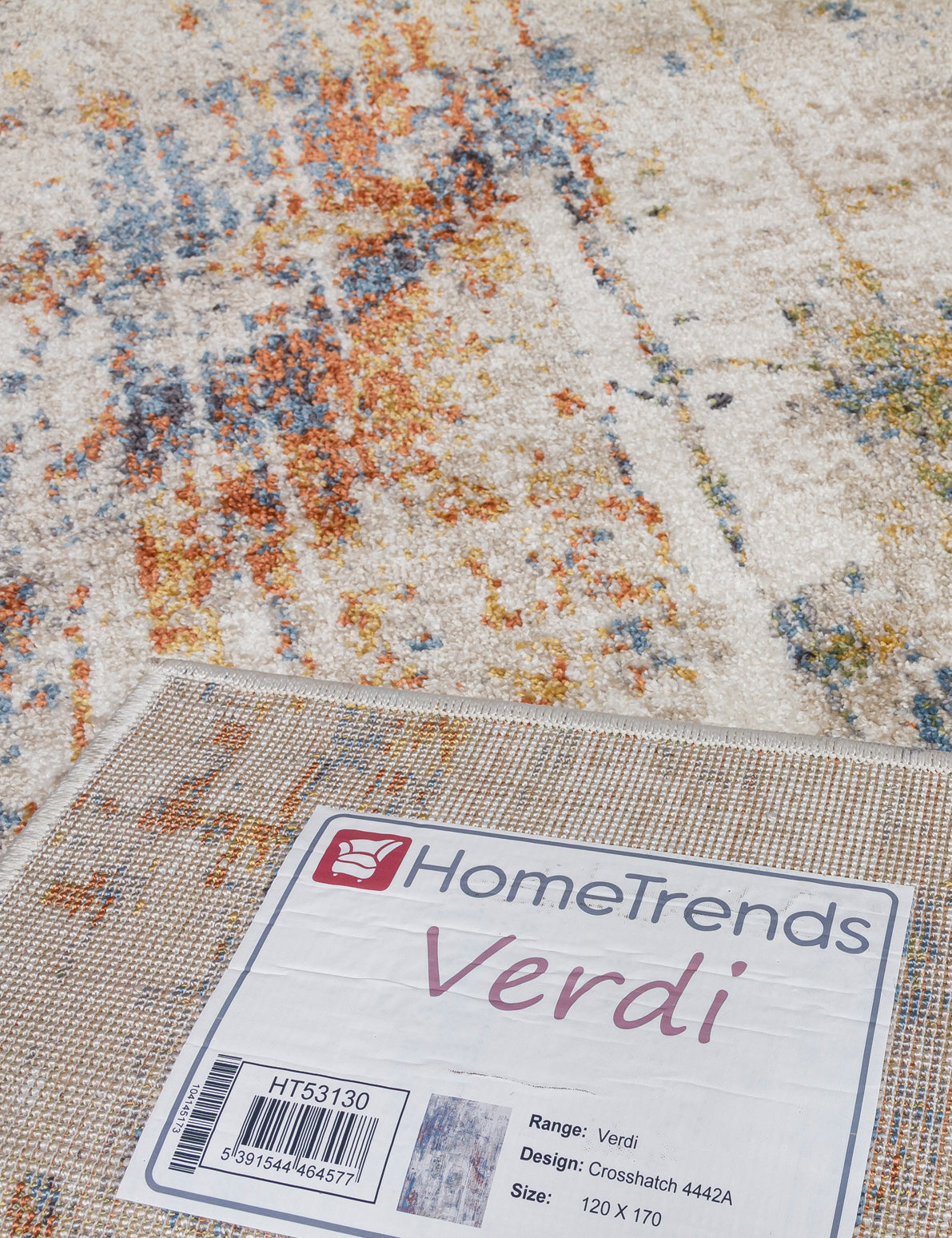 Verdi Crosshatch rug, 200 x 300 cm size