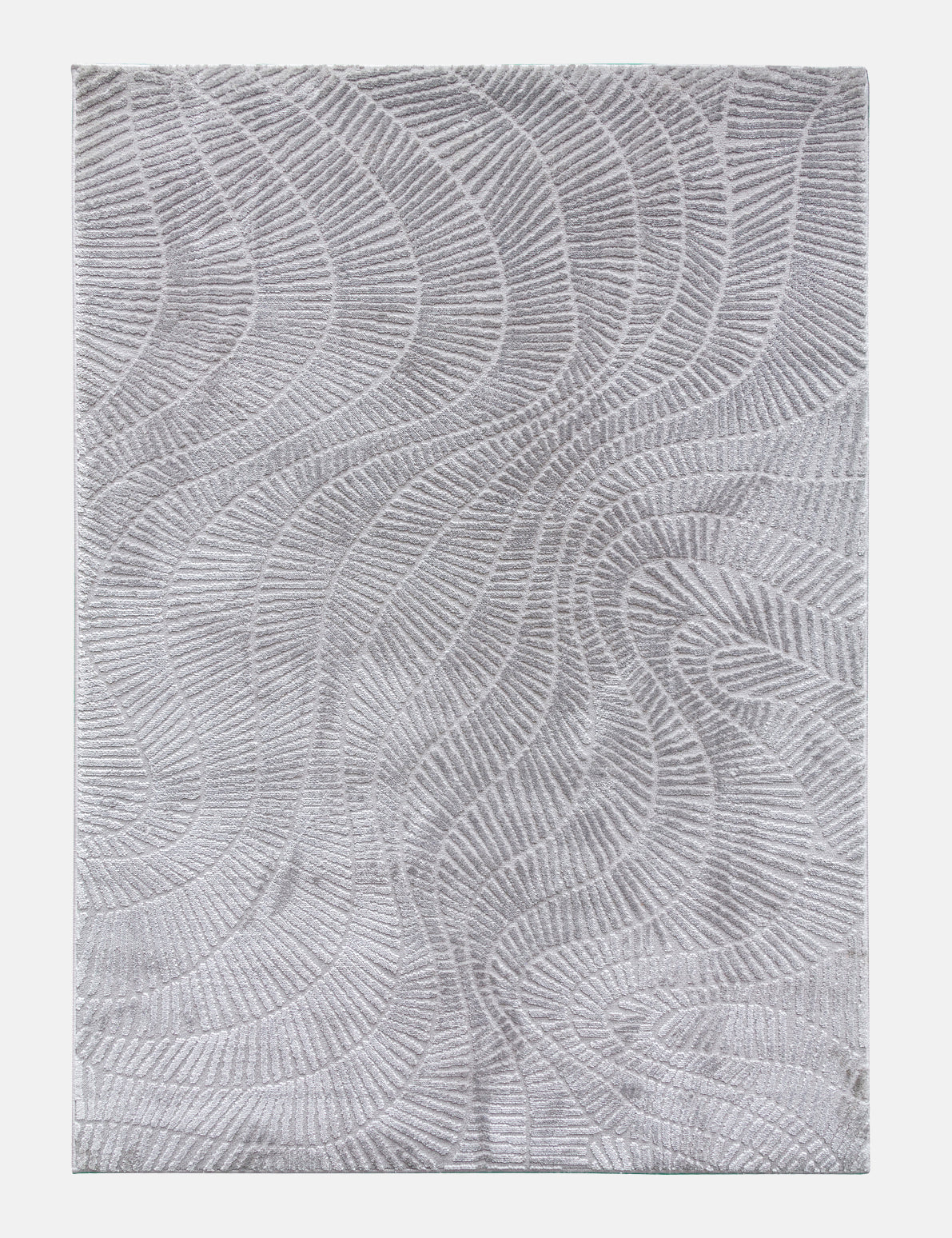 Elements Zahara - Grey rug from The Mattress Store Ireland
