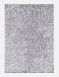 Elements Zahara - Grey rug from The Mattress Store Ireland