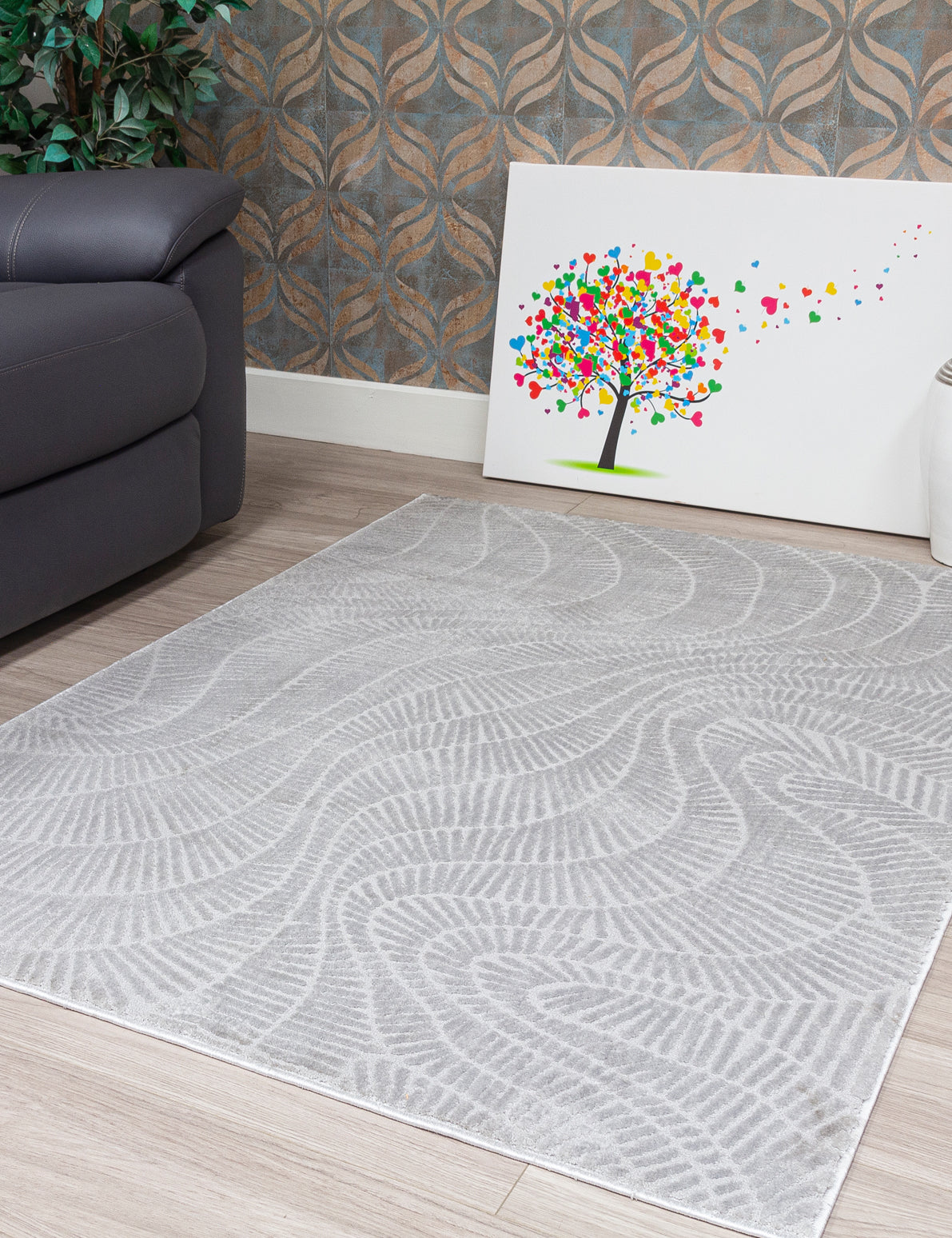 Elements Zahara - Grey rug, photo 5