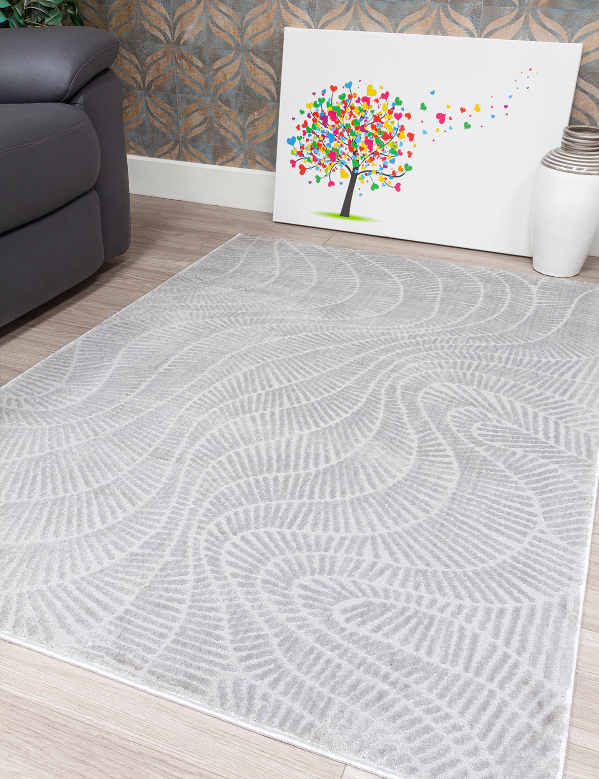 Elements Zahara - Grey rug, photo 6
