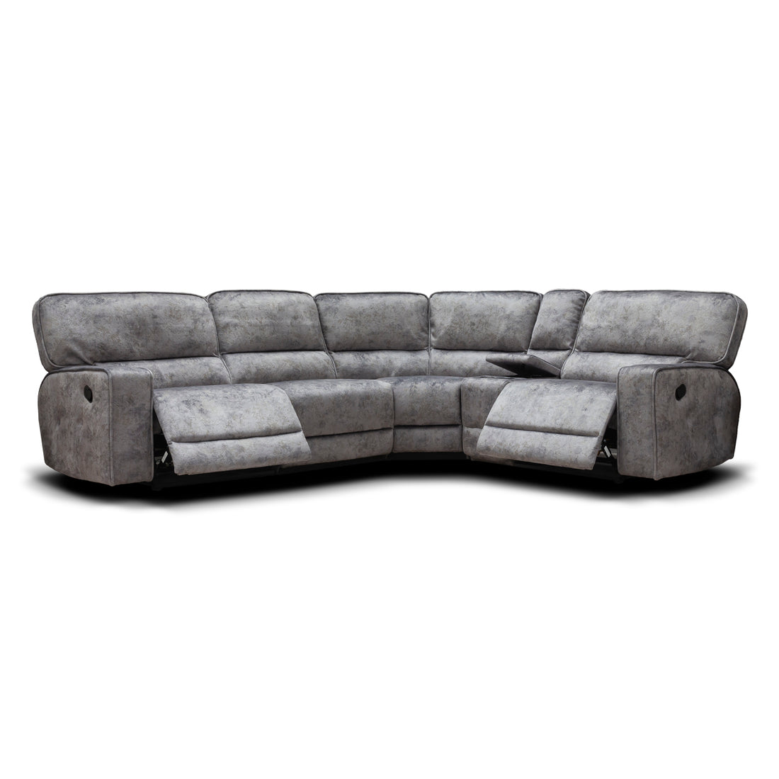 Otto Modular Corner Sofa – Built-in Drink Console