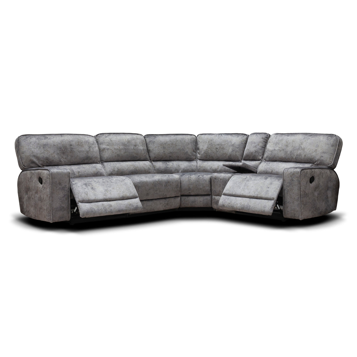 Otto Modular Corner Sofa – Built-in Drink Console