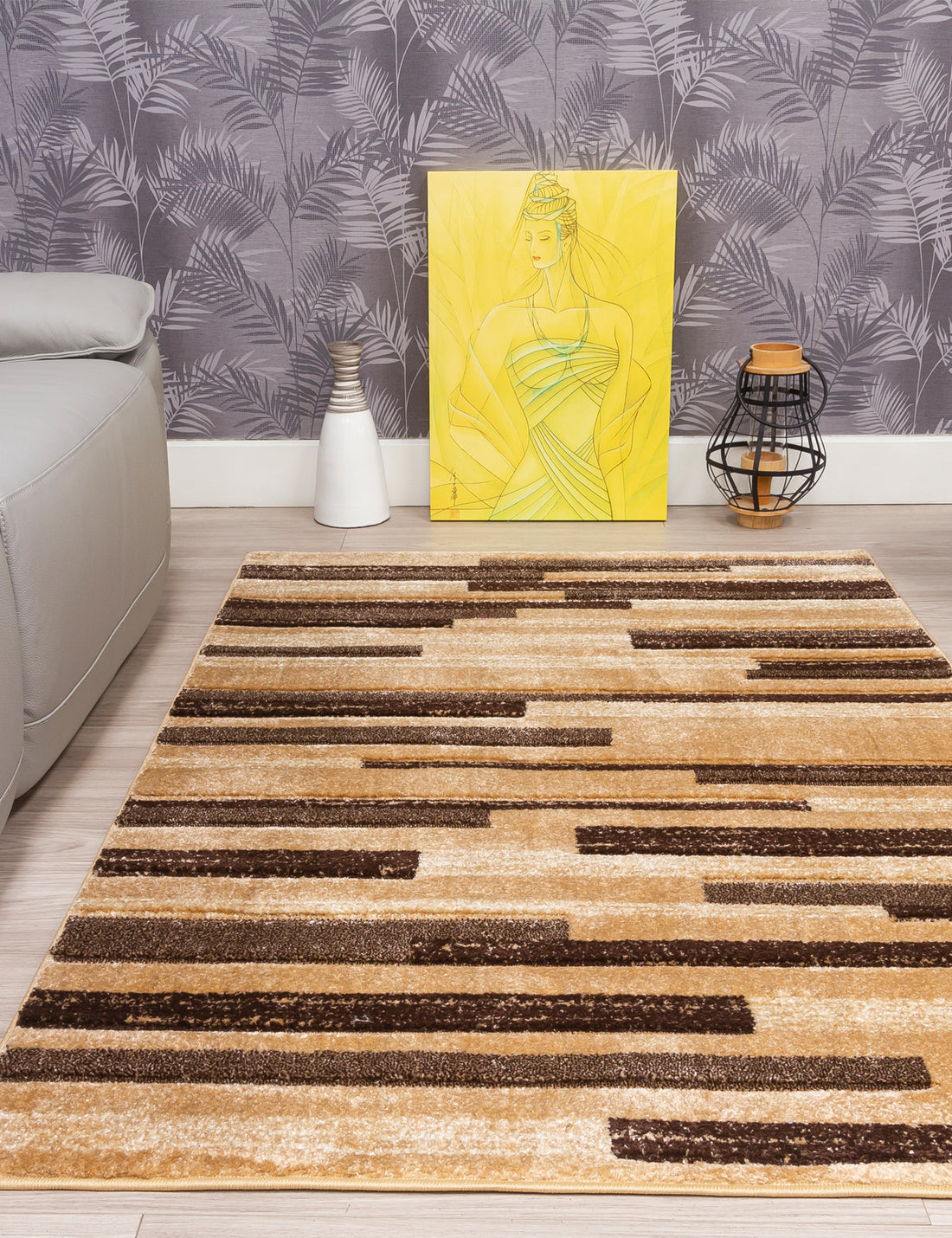 Samba Levels - Beige rug from The Mattress Store Ireland