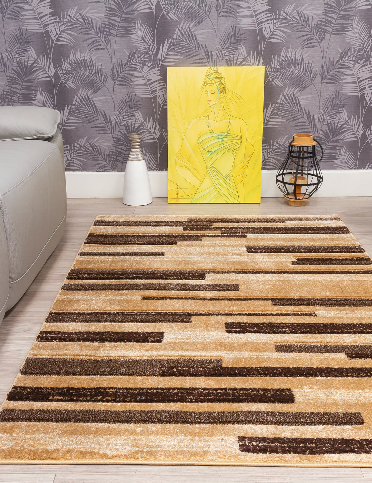 Samba Levels - Beige rug from The Mattress Store Ireland
