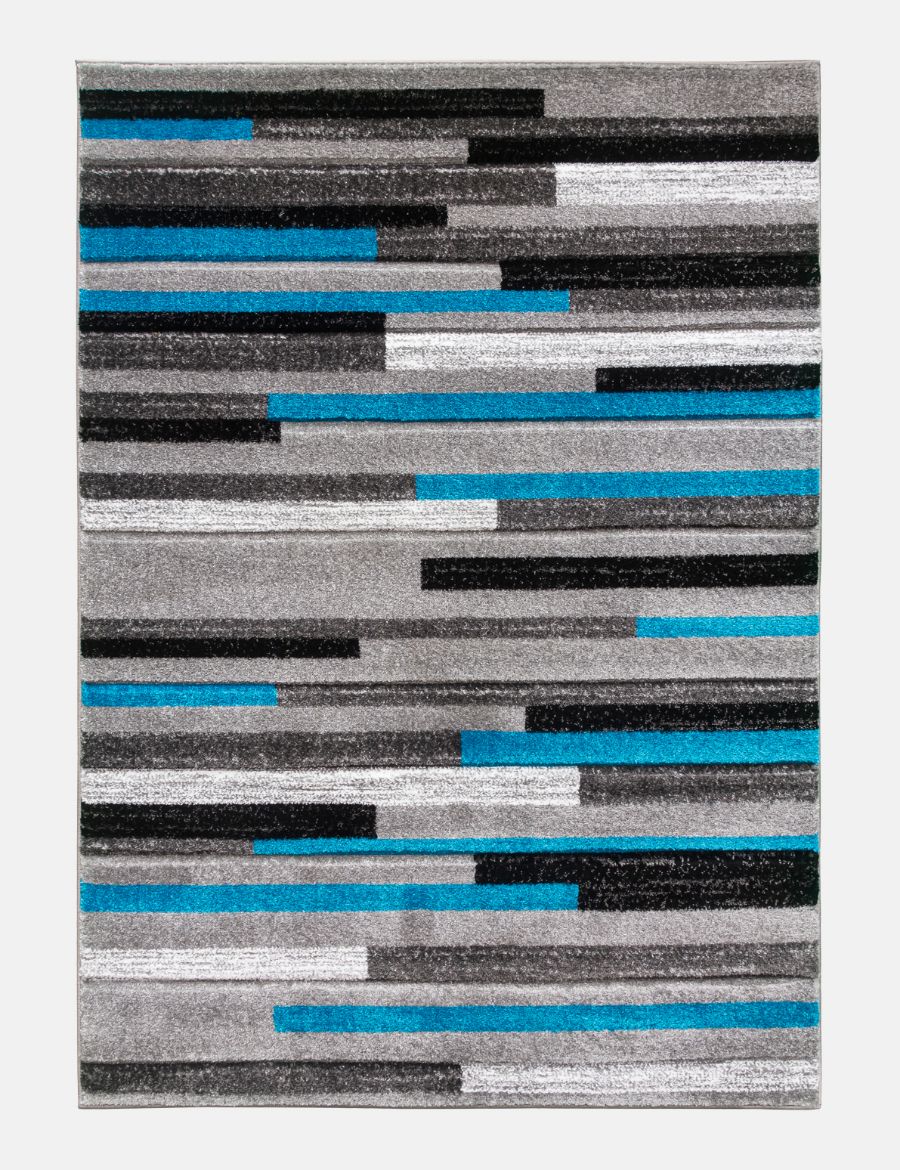 Samba Levels - Teal rug from The Mattress Store Ireland