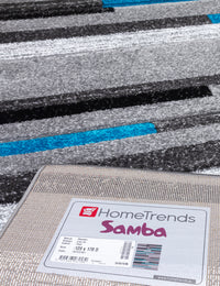 Samba Levels - Teal rug, 200 x 300 cm size