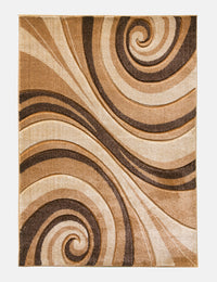 Samba Spirals - Beige rug from The Mattress Store Ireland