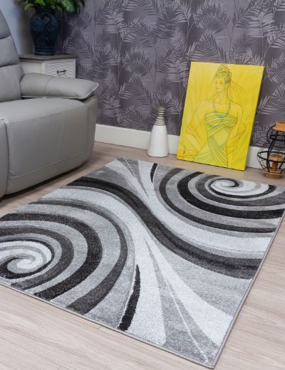 Samba Spirals - Grey