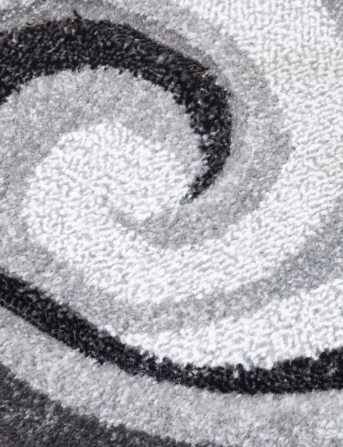 Samba Spirals - Grey rug, photo 7