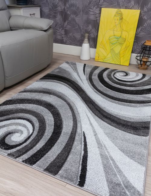 Samba Spirals - Grey