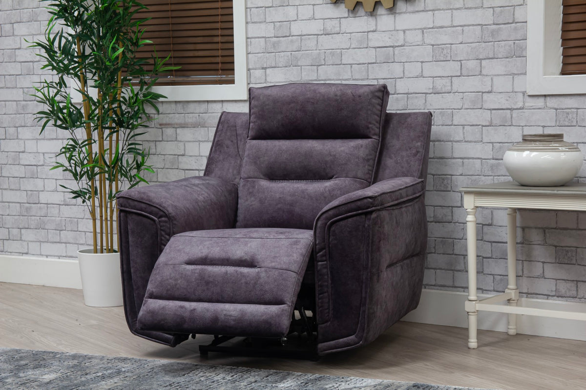 Branson Dark Grey sofa, detail