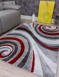 Samba Spirals - Red