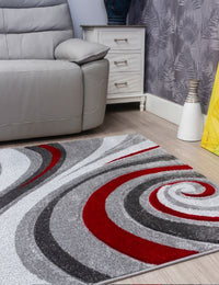 Samba Spirals - Red