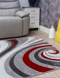 Samba Spirals - Red