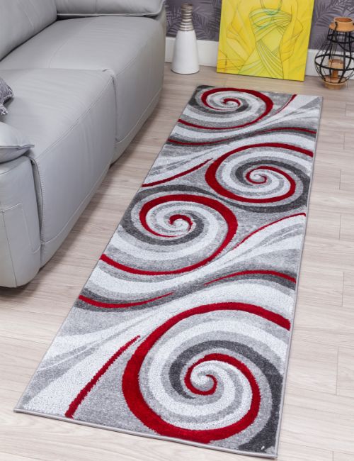 Samba Spirals - Red