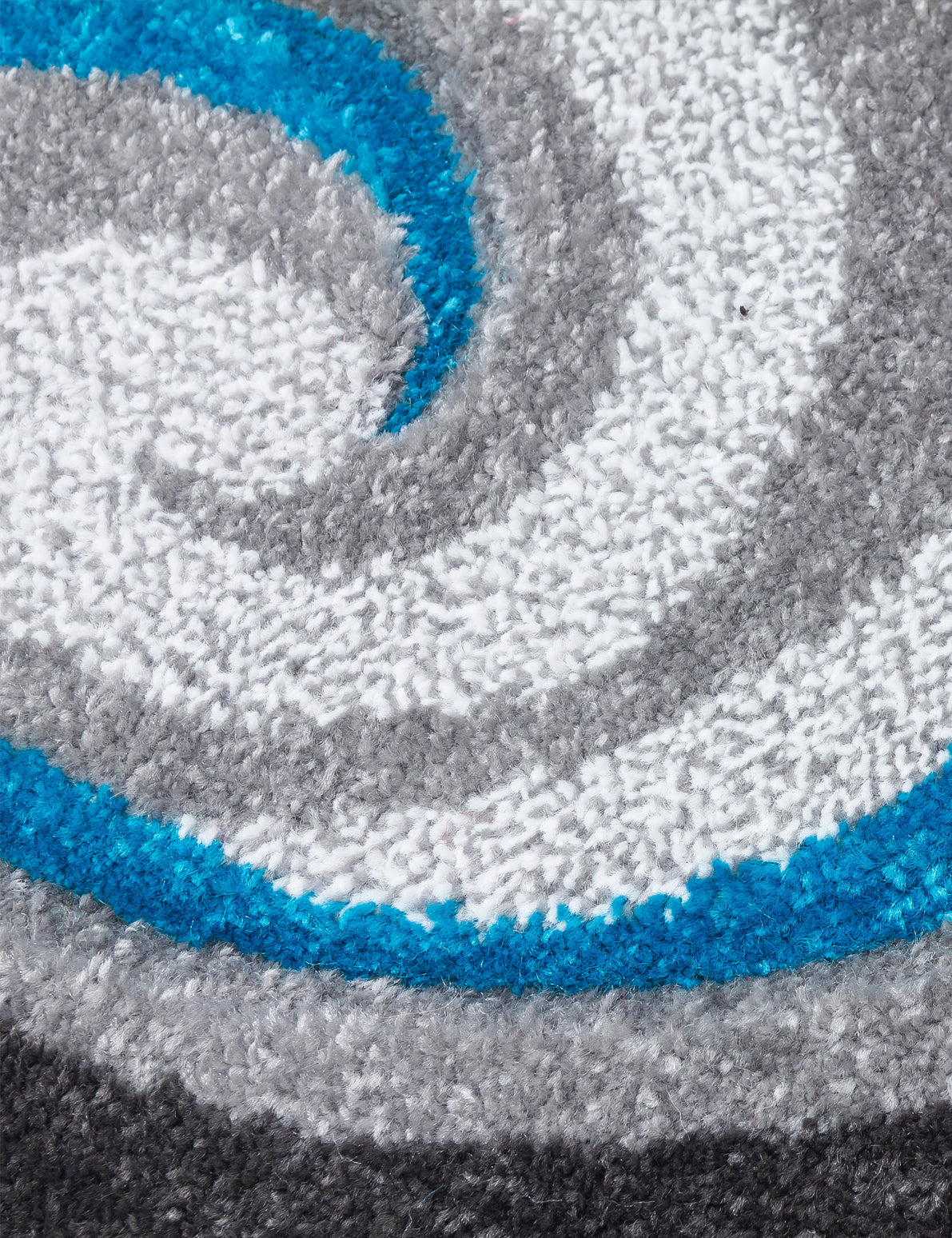 Samba Spirals - Teal rug, photo 9