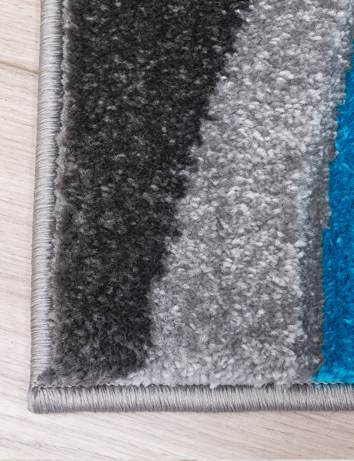 Samba Spirals - Teal rug, photo 10