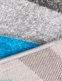 Samba Spirals - Teal rug, photo 3