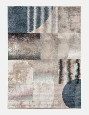 Casino Geo - Blue rug