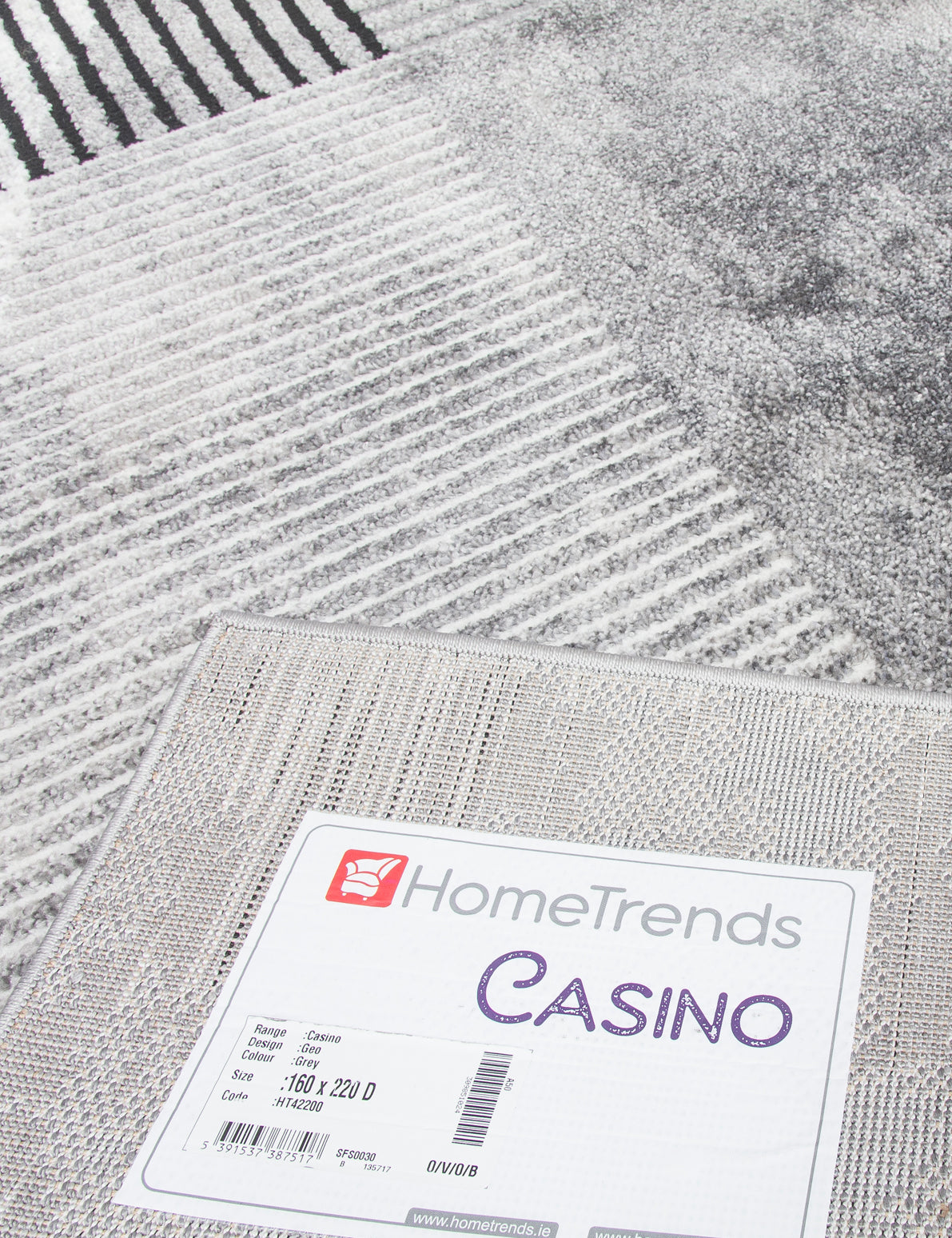 Casino Geo - Grey rug, photo 3