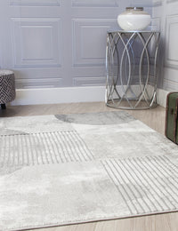 Casino Geo - Grey rug, 160 x 220 cm size