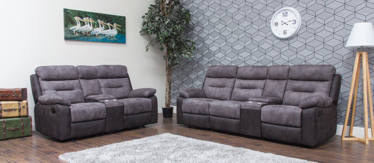 Dillon Grey / Charcoal corner sofa, photo 9