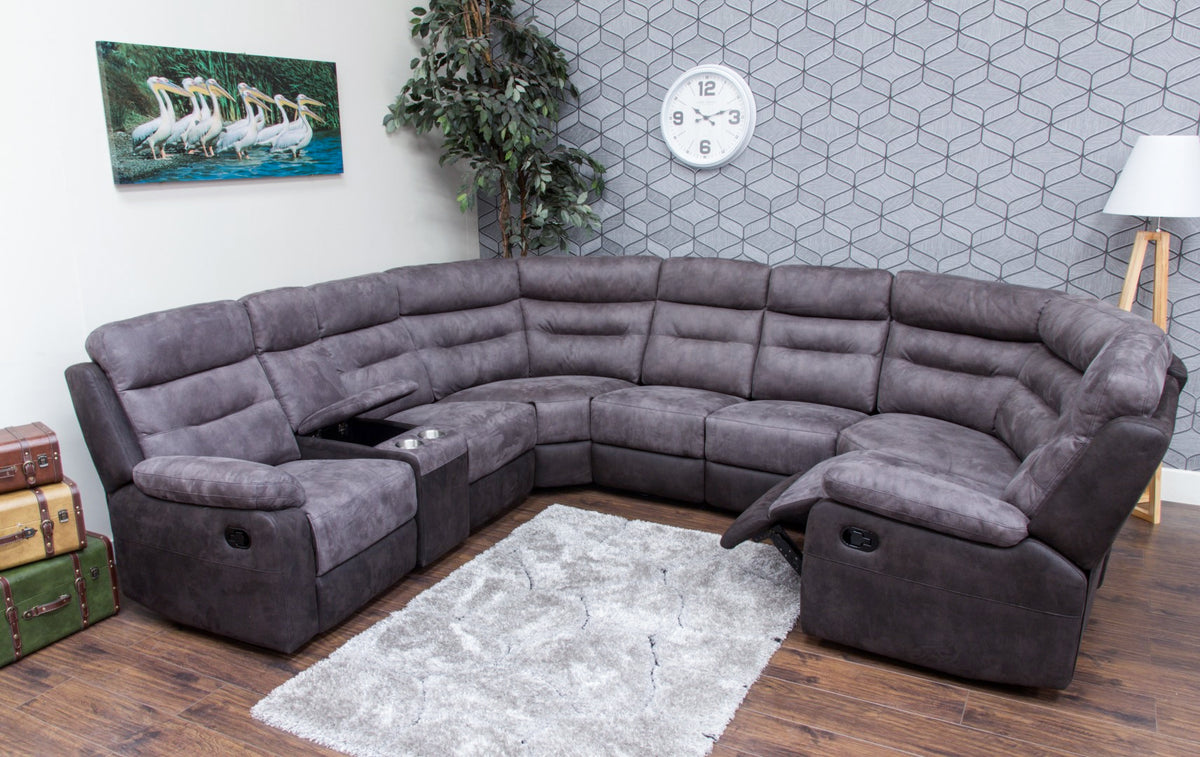Dillon Grey / Charcoal corner sofa, photo 3