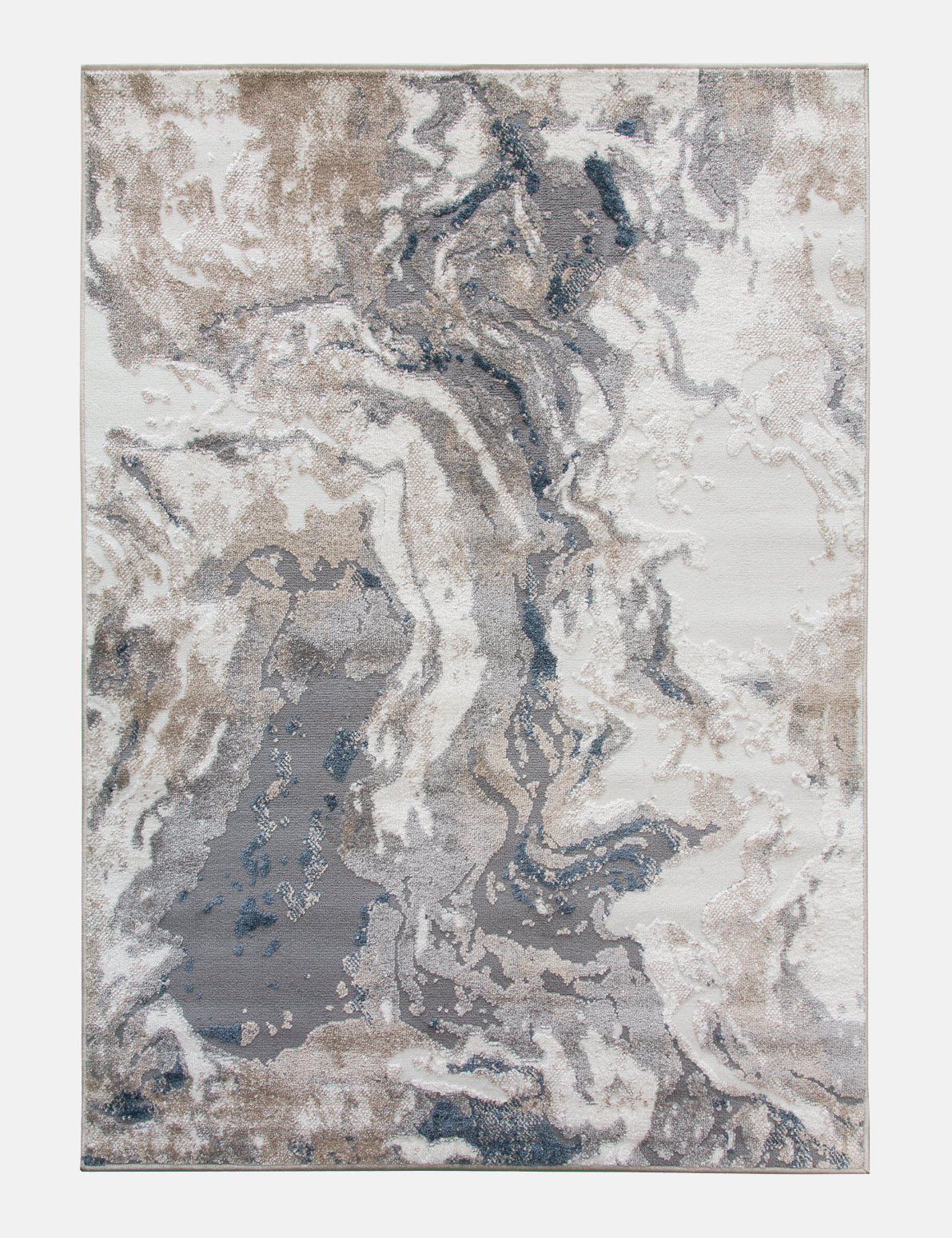 Casino Marble - Blue rug from The Mattress Store Ireland