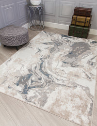 Casino Marble - Blue rug, 80 x 150 cm size