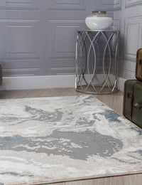 Casino Marble - Blue rug, 120 x 170 cm size