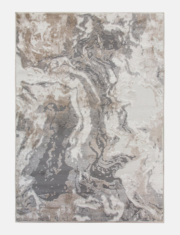 Casino Marble - Greige rug from The Mattress Store Ireland