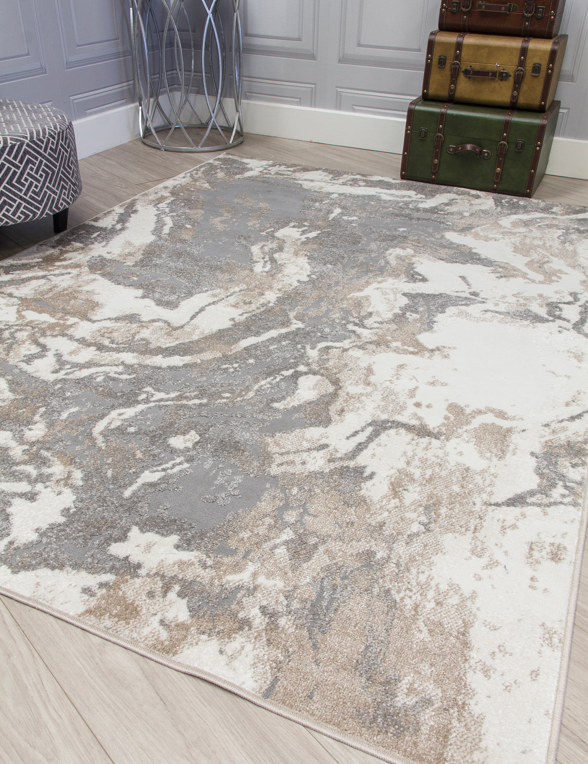 Casino Marble - Greige rug, photo 7