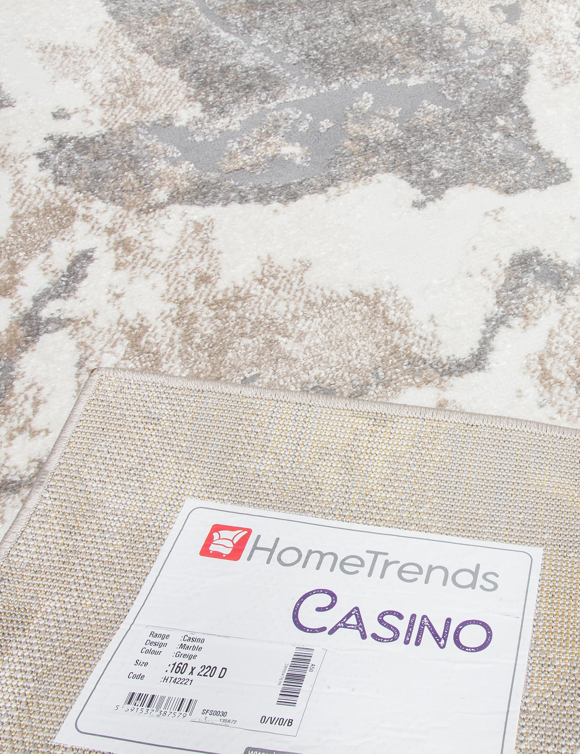 Casino Marble - Greige rug, photo 3