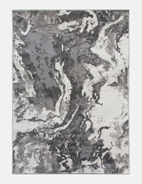 Casino Marble - Grey rug from The Mattress Store Ireland