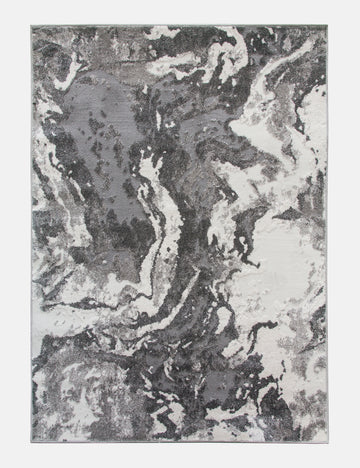 Casino Marble - Grey rug from The Mattress Store Ireland