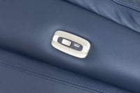 Torino Navy leather sofa, photo 9