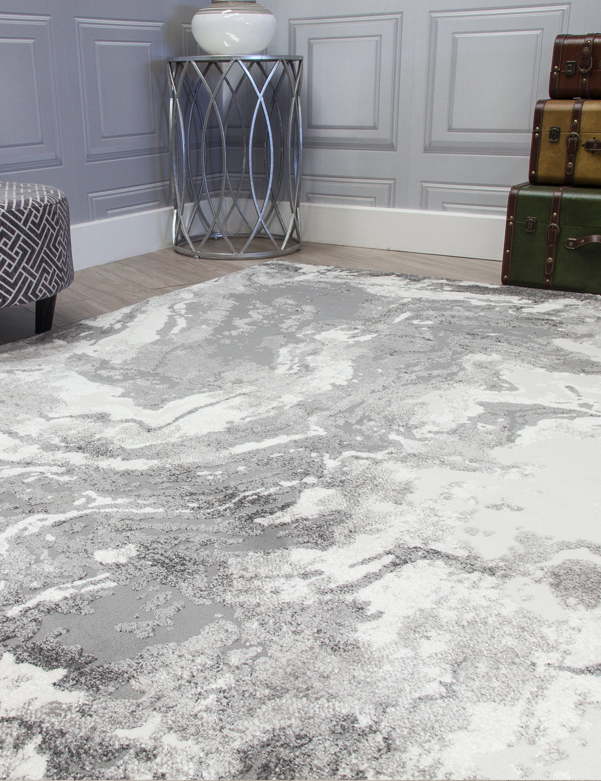 Casino Marble - Grey rug, photo 6