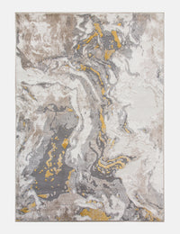 Casino Marble - Ochre rug from The Mattress Store Ireland